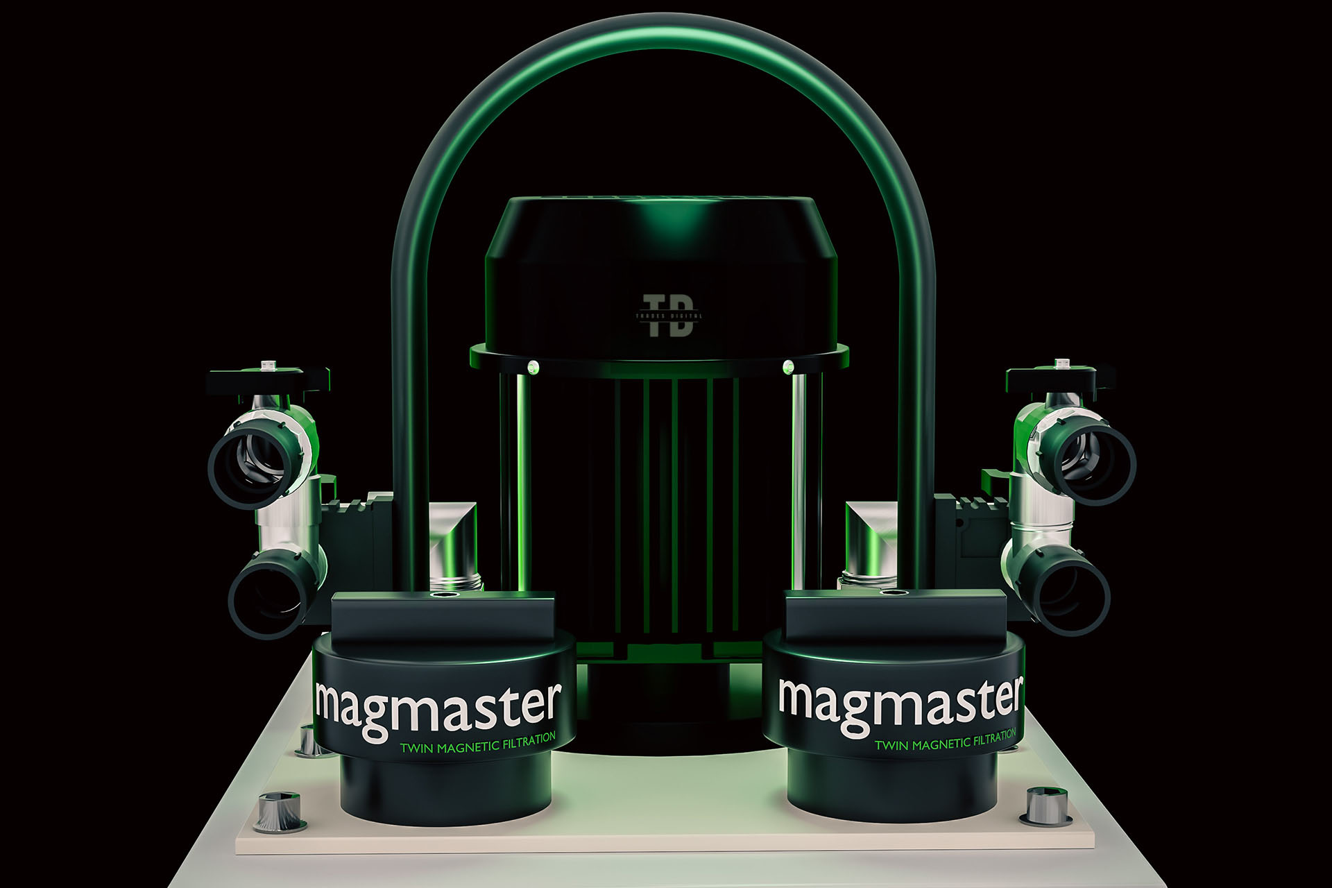 Proflush Magmaster 3D render Copyright Gary Mellor, TradesDigital